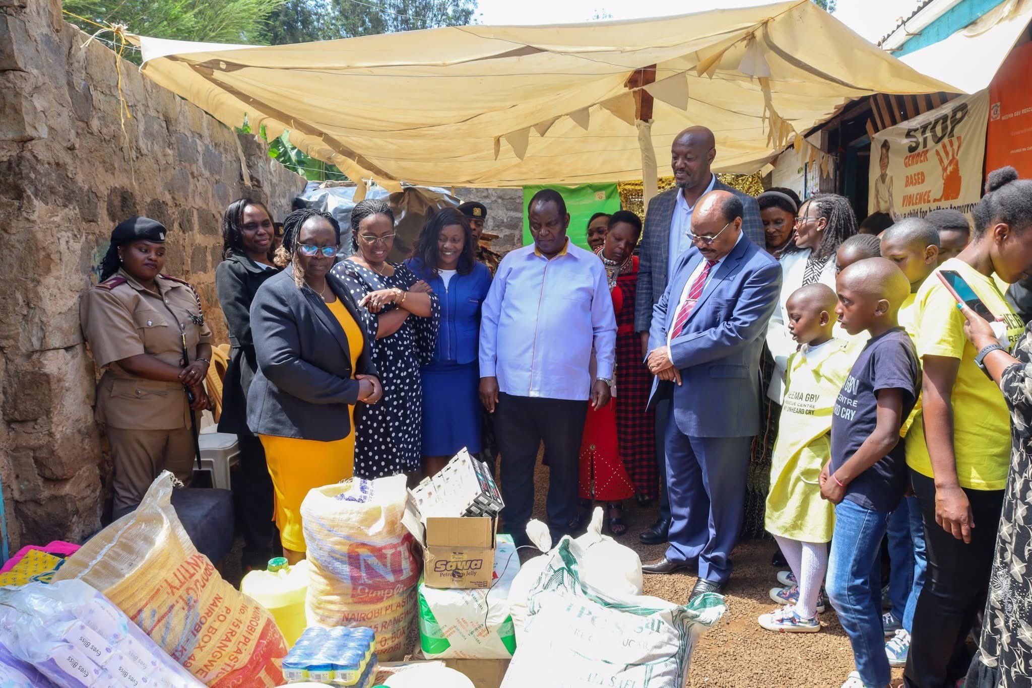 Official Visit to Neema GBV Rescue Center