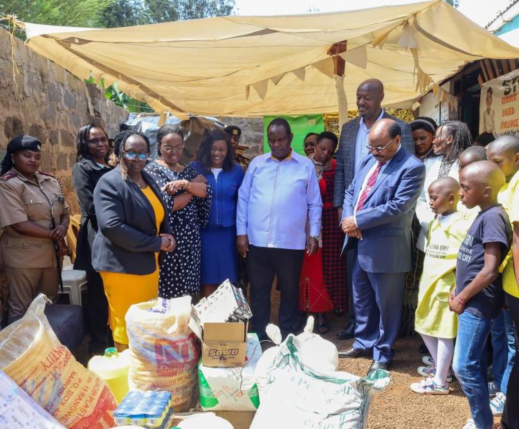 Official Visit to Neema GBV Rescue Center